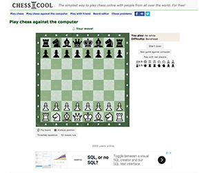 Play Chess against Computer –