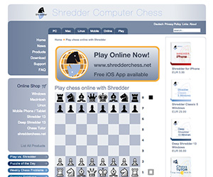 Shredder AI Chess Game